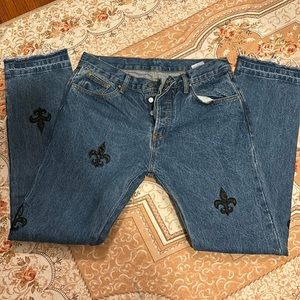 D112 Fleur Straight Denim